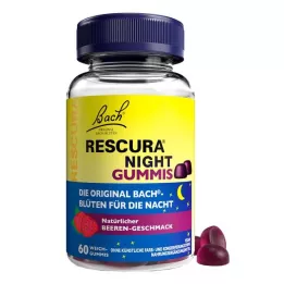 BACHBLÜTEN Original Rescura Night Gummies Berry, 60 stk