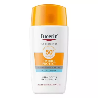 EUCERIN Solvæske Hydro Protect Face LSF 50+, 50 ml EUCERIN Solvæske Hydro Protect Face LSF 50+, 50 ml