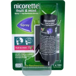 NICORETTE Frukt &amp; Mynte Spray 1 mg/spray NFC, 1 stk