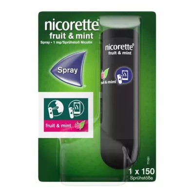 Nicorette Frukt &amp; Myntespray 1 mg / spray Nfc, 1 stk