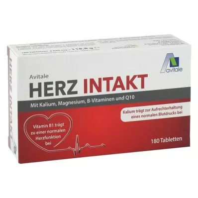 HERZ INTAKT med kalium+magnesium+B-vitaminer tbl, 120 stk HERZ INTAKT med kalium+magnesium+B-vitaminer tbl, 120 stk