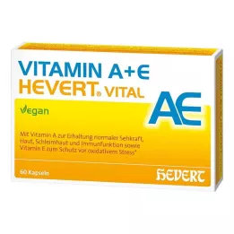 VITAMIN A+E Hevert Vital Kapsler, 60 kapsler