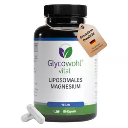 GLYCOWOHL vital liposomal magnesium høydosekapsler, 120 stk