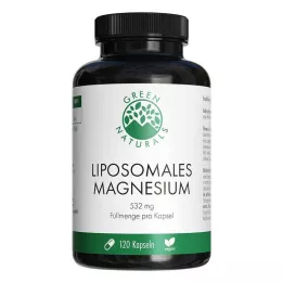 GREEN NATURALS Magnesiumcitrat liposomalt veg.kapsler, 120 stk