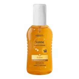 SONNE SCHUTZ &amp; Tan Spray bronse LSF 50, 200 ml