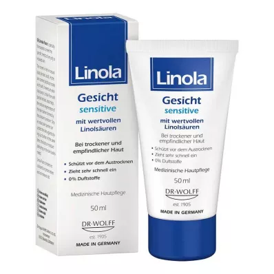 LINOLA Sensitiv ansiktskrem, 50 ml