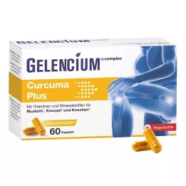 GELENCIUM Curcuma Plus High Dose med Vit.C kapsler, 60 kapsler