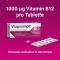 VITAPROMPT 1000 mikrogram filmdrasjerte tabletter, 50 stk