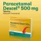 PARACETAMOL Dexcel 500 mg tabletter, 20 stk