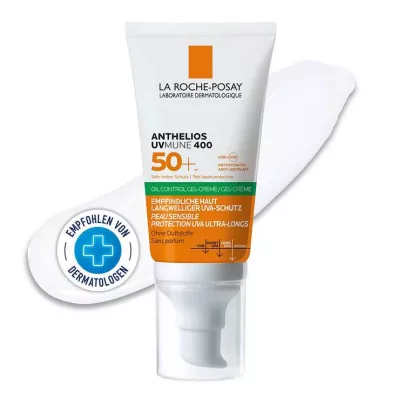 La Roche Posay Anthelios Oil Control Gel-krem UVMune 400, 50 ml La Roche Posay Anthelios Oil Control Gel-krem UVMune 400, 50 ml