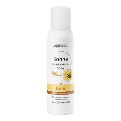 Solbeskyttelse &amp; brun spray bronse LSF 30, 150 ml
