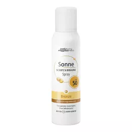 SONNE SCHUTZ &amp; Solbruningsspray bronse LSF 50, 150 ml