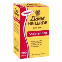 LUVOS Healing earth fint akutt halsbrannpulver, 200 g