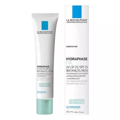 La Roche Posay Hydraphase HA UV kremrik LSF 25, 40 ml La Roche Posay Hydraphase HA UV kremrik LSF 25, 40 ml