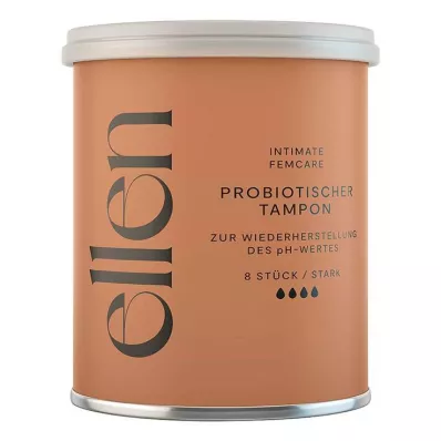 ELLEN probiotisk tampong strong, 8 stk