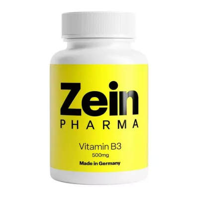 VITAMIN B3 FORTE Niacin 500 mg kapsler, 90 stk VITAMIN B3 FORTE Niacin 500 mg kapsler, 90 stk