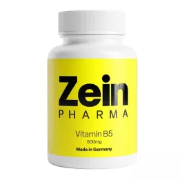 VITAMIN B5 PANTOTHENSÄURE 500 mg kapsler, 120 stk