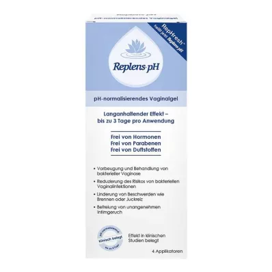 Fyller på pH vaginal gel forhåndsfylte applikatorer, 4 stk Fyller på pH vaginal gel forhåndsfylte applikatorer, 4 stk