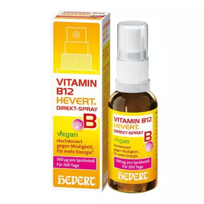VITAMIN B12 HEVERT Direkte spray, 30 ml VITAMIN B12 HEVERT Direkte spray, 30 ml
