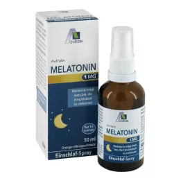 MELATONIN 1 mg søvnmiddel i sprayform, 50 ml