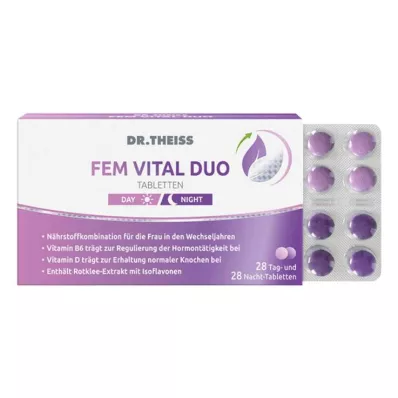 DR.THEISS FEM VITAL DUO Tabletter, 56 stk