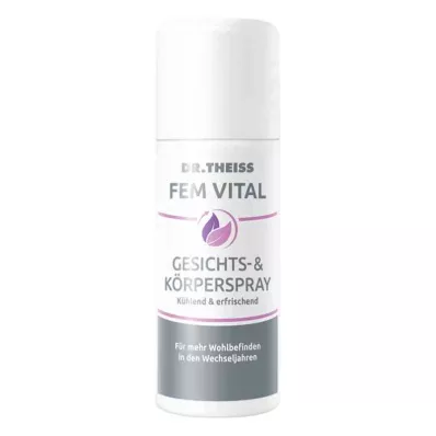 DR.THEISS FEM VITAL Ansiktsspray & Kroppsspray, 50 ml DR.THEISS FEM VITAL Ansiktsspray & Kroppsspray, 50 ml