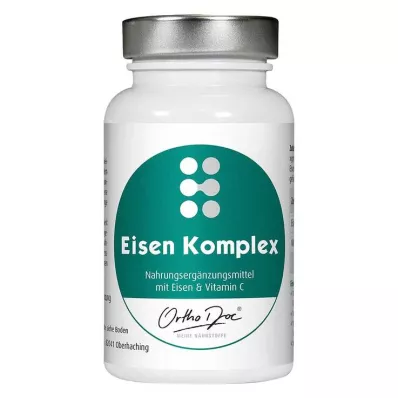 ORTHODOC Kapsler med jernkompleks, 60 kapsler ORTHODOC Kapsler med jernkompleks, 60 kapsler