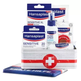 HANSAPLAST Førstehjelpssett, 1 stk