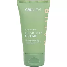 CBD VITAL ansiktskrem for tørr hud, 50 ml