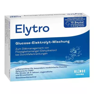 ELYTRO Pulver til oral oppløsning, 10 stk ELYTRO Pulver til oral oppløsning, 10 stk