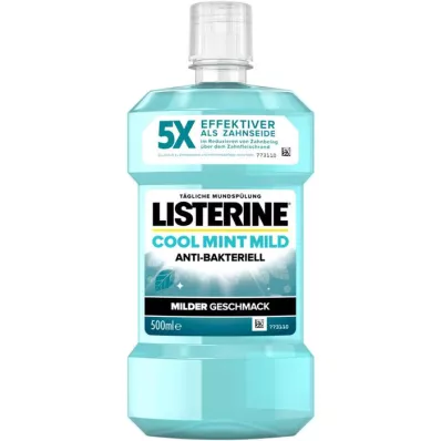 LISTERINE Cool Mint munnskyllevæske med mild smak, 500 ml